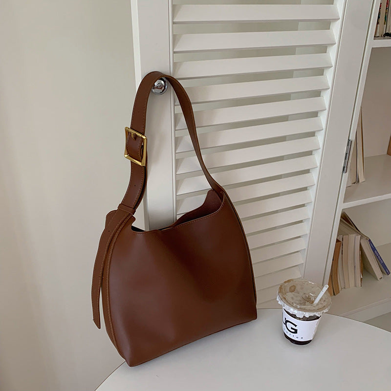 Bouchardon – Sac à bandoulière minimaliste en cuir PU - Gena Campbell