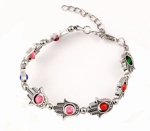 Botzaris – Bracelet perlé à motif palmier - Gena Campbell