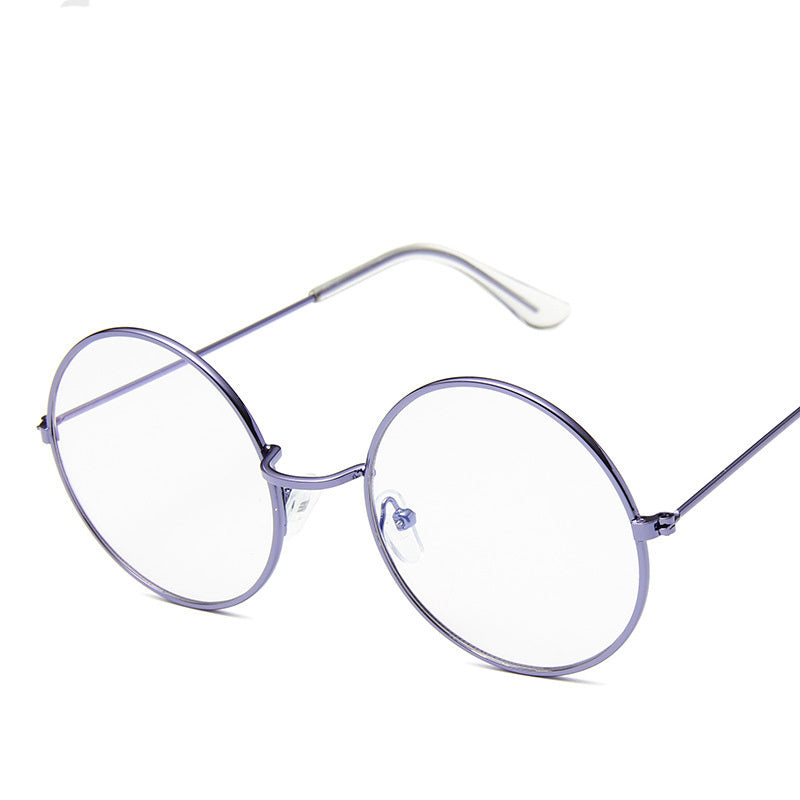 Lunettesx De Soleil Retro Pour Femmes, Effet Miroir, Style Rond Rose, Styliste De Marque, Alliage Pour Femmes,.