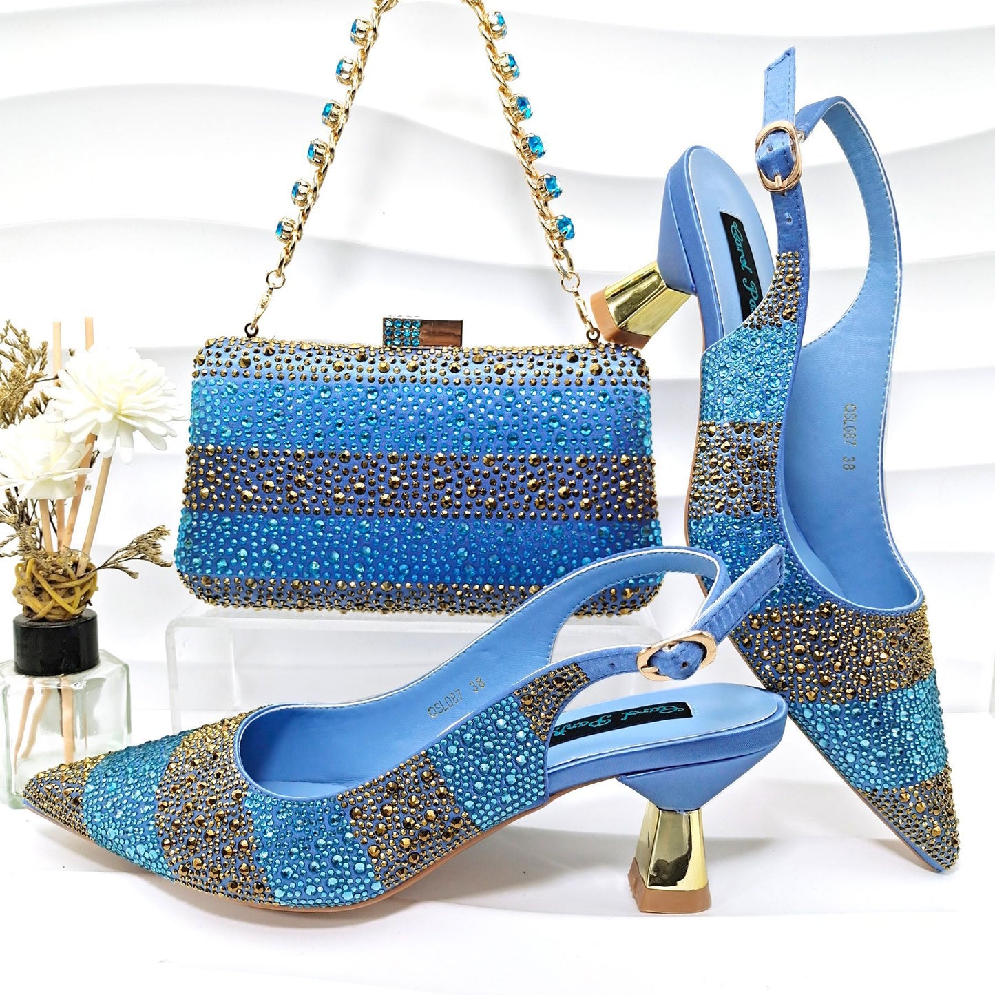 Palais Royal – Talon raffiné & sac bijou pour soirée affirmée - Gena Campbell