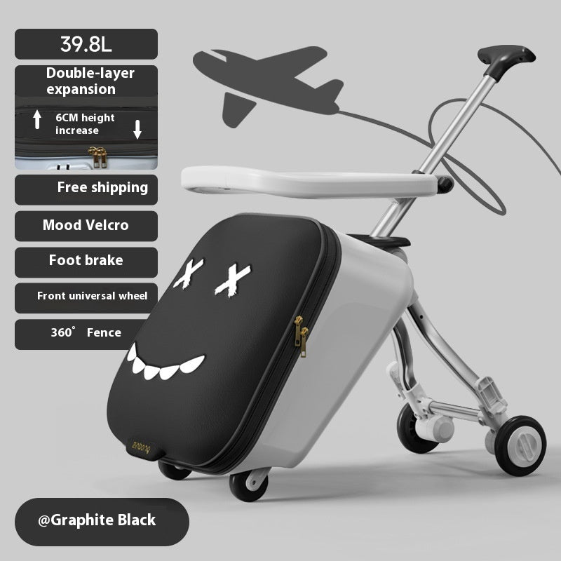 Bercy – Valise trolley enfant à roulettes 360° - Gena Campbell