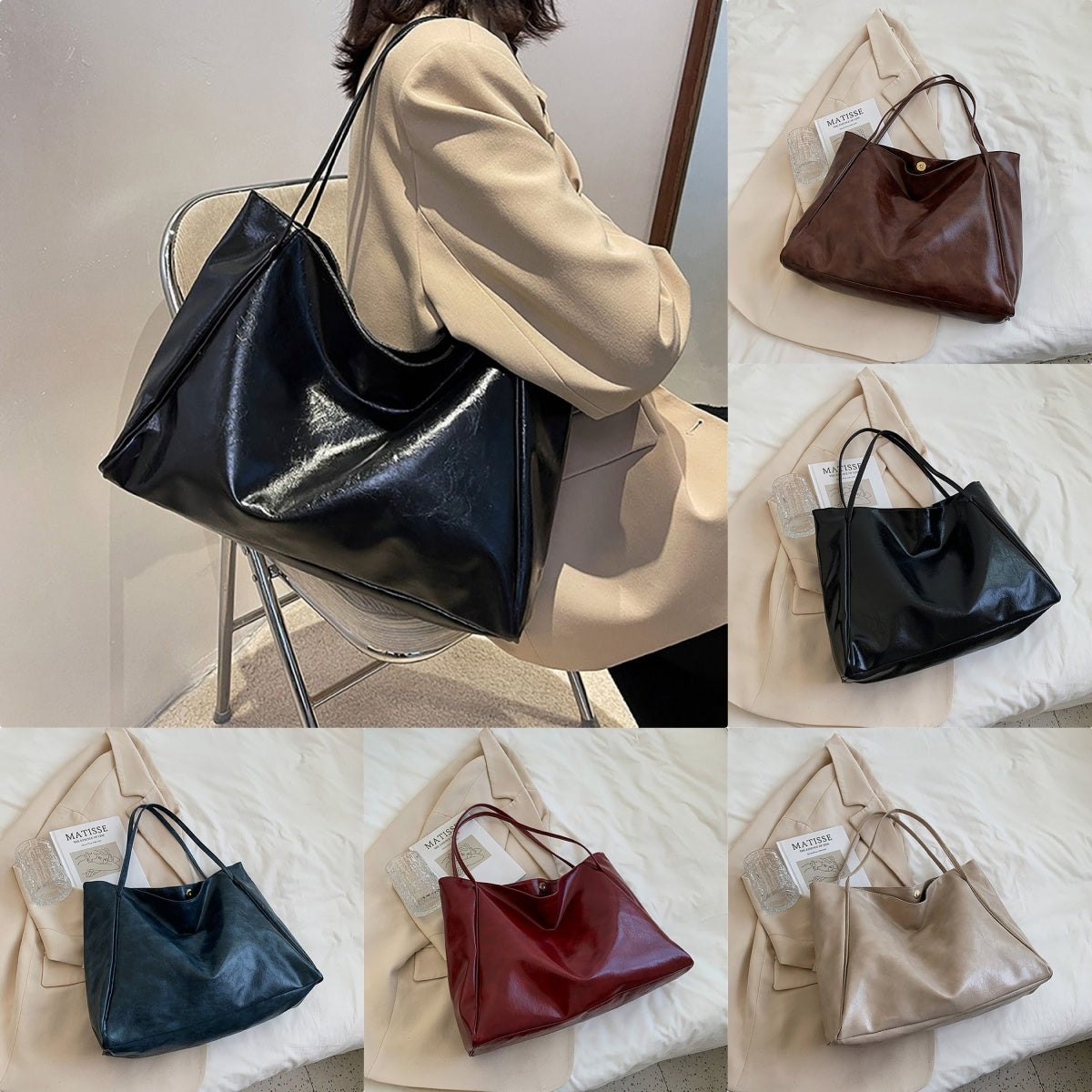 Championnet – Sac fourre-tout vintage & élégance sportive - Gena Campbell