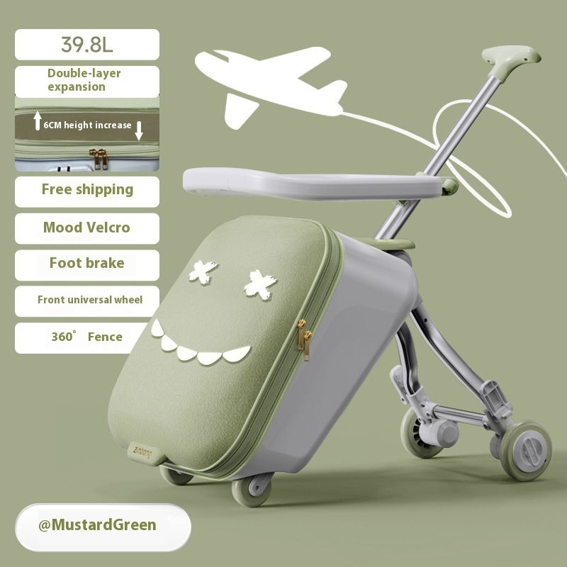 Bercy – Valise trolley enfant à roulettes 360° - Gena Campbell