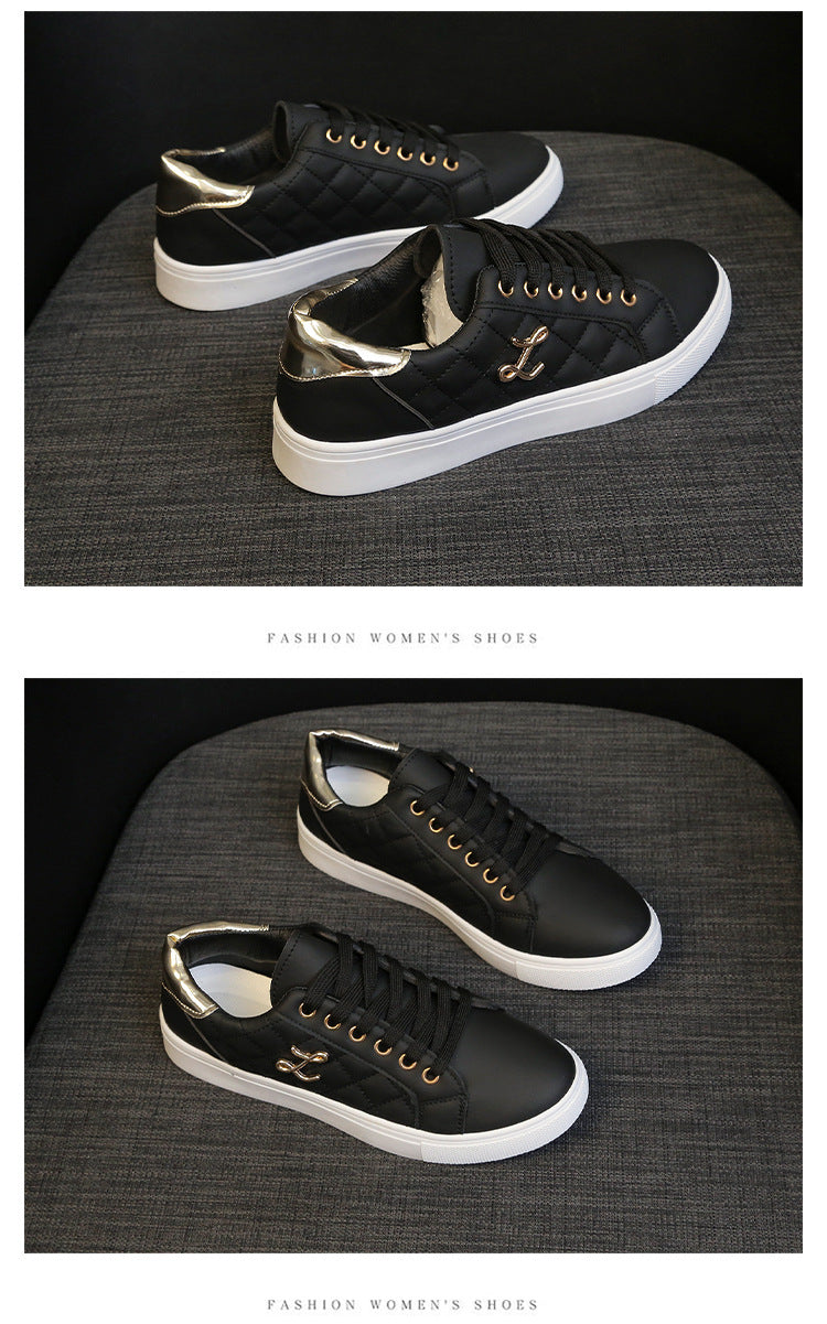 Little white shoes for women, lightweight,.