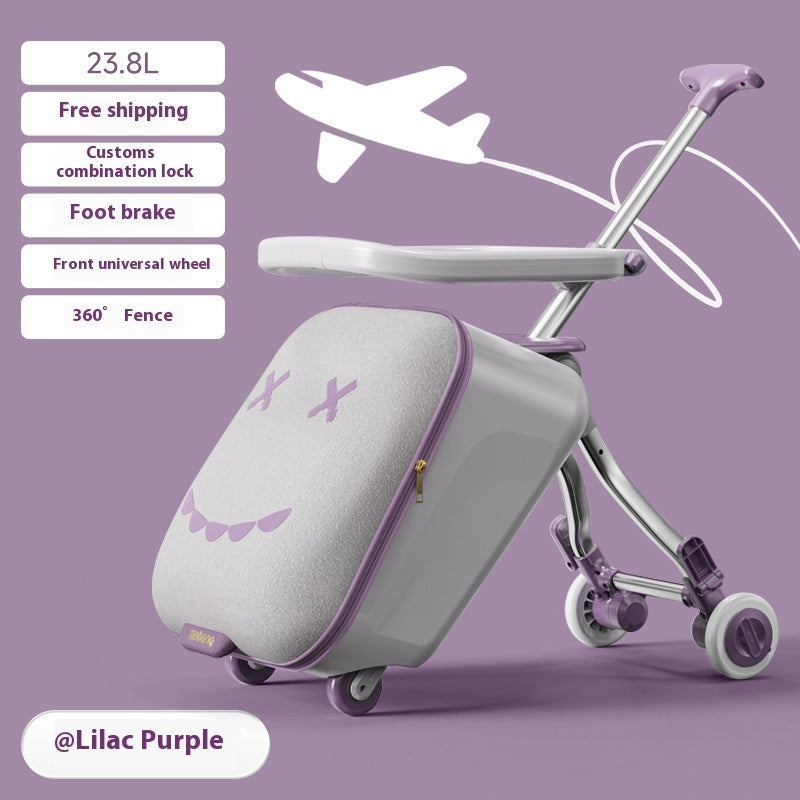 Bercy – Valise trolley enfant à roulettes 360° - Gena Campbell