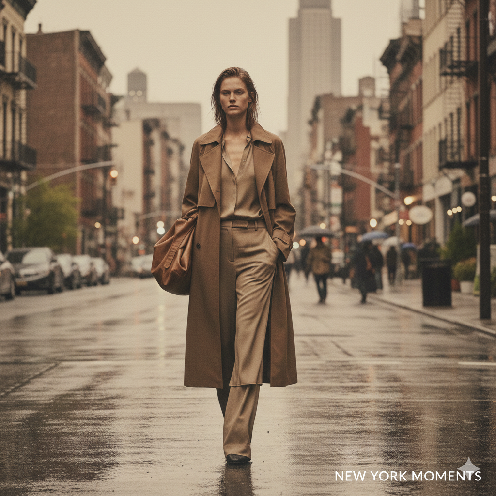 Ligne 4 — NEW YORK   Silhouettes affirmées & allure urbaine