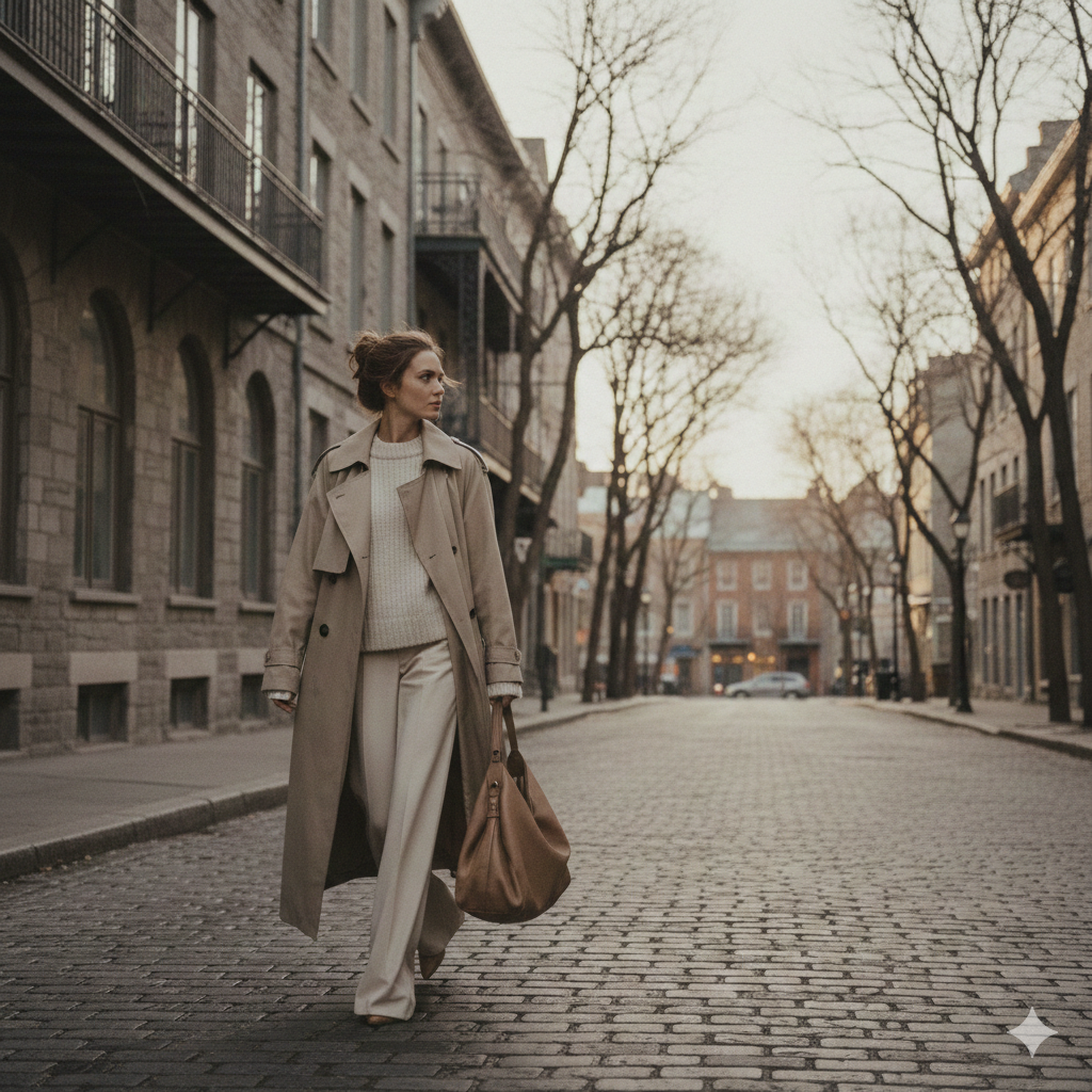 Ligne 9 — MONTRÉAL   Élégance hivernale & solitude urbaine