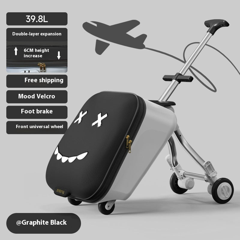 Bercy – Valise trolley enfant à roulettes 360° - Gena Campbell