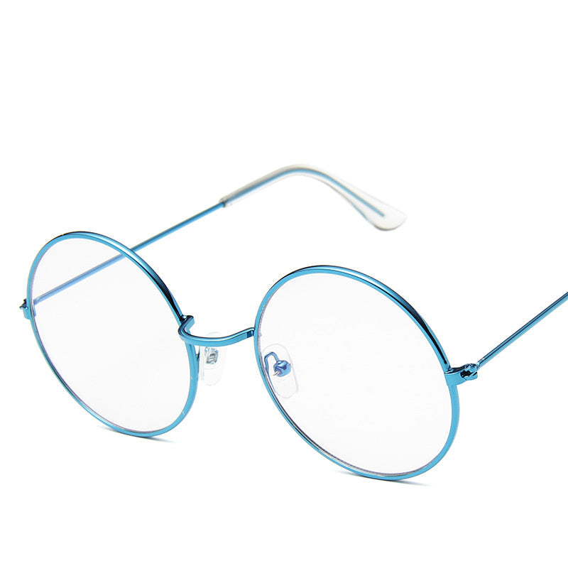 Lunettesx De Soleil Retro Pour Femmes, Effet Miroir, Style Rond Rose, Styliste De Marque, Alliage Pour Femmes,.