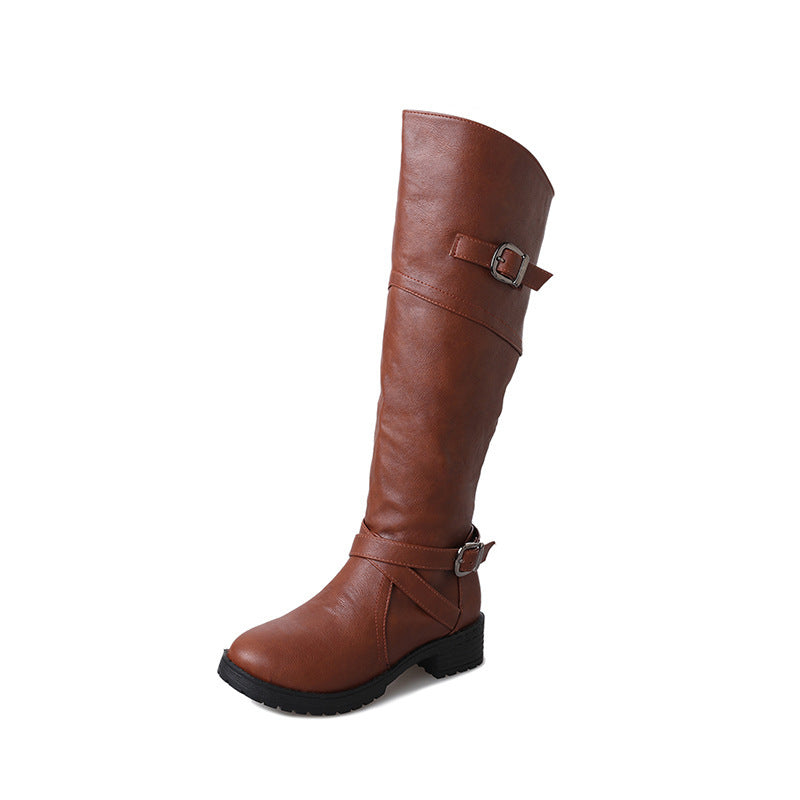 European fashion all-match boots.