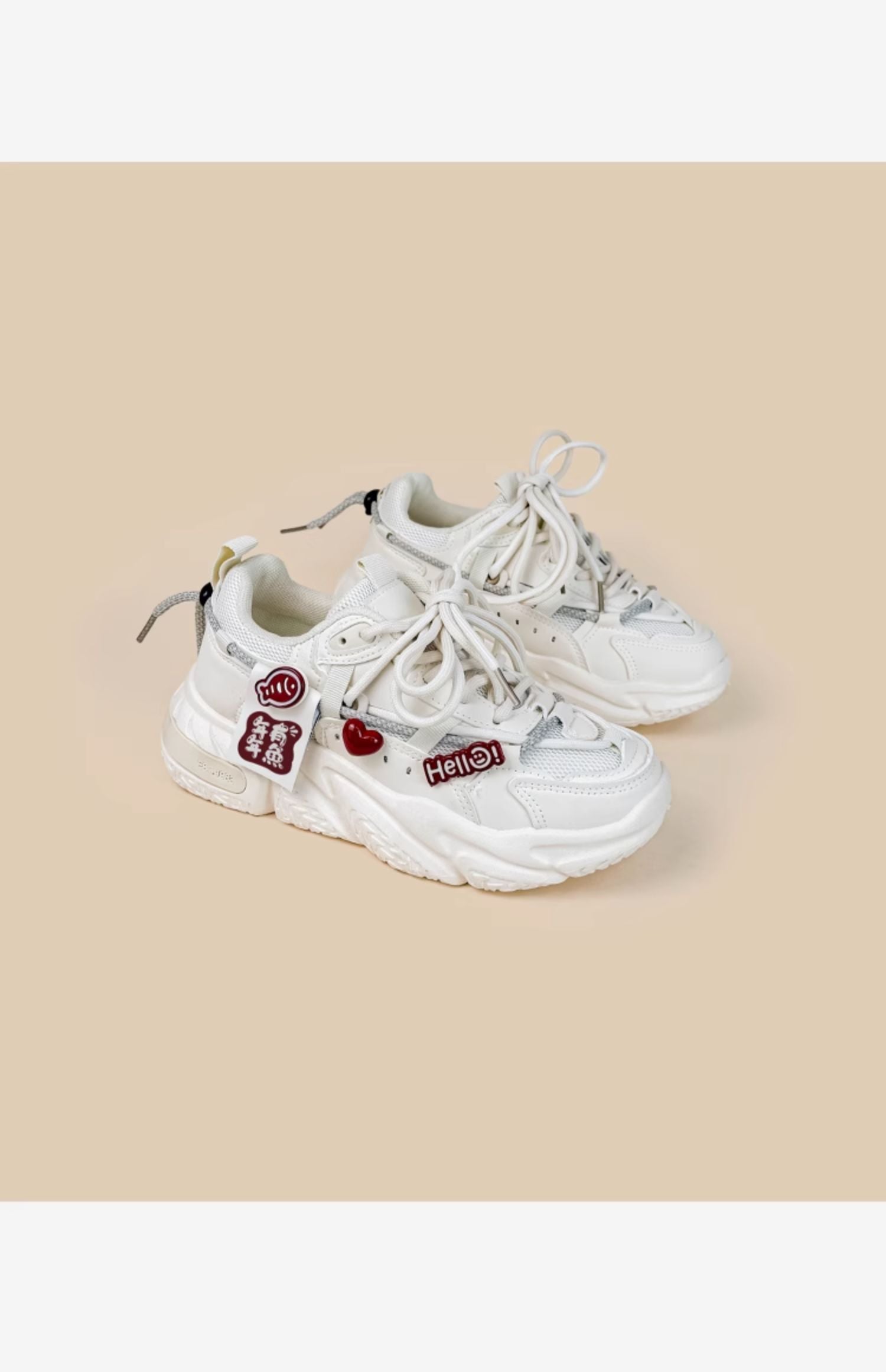 Bercy – Baskets basses blanches - Gena Campbell