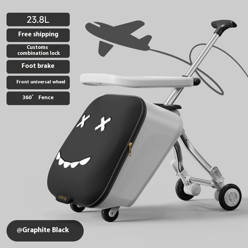 Bercy – Valise trolley enfant à roulettes 360° - Gena Campbell