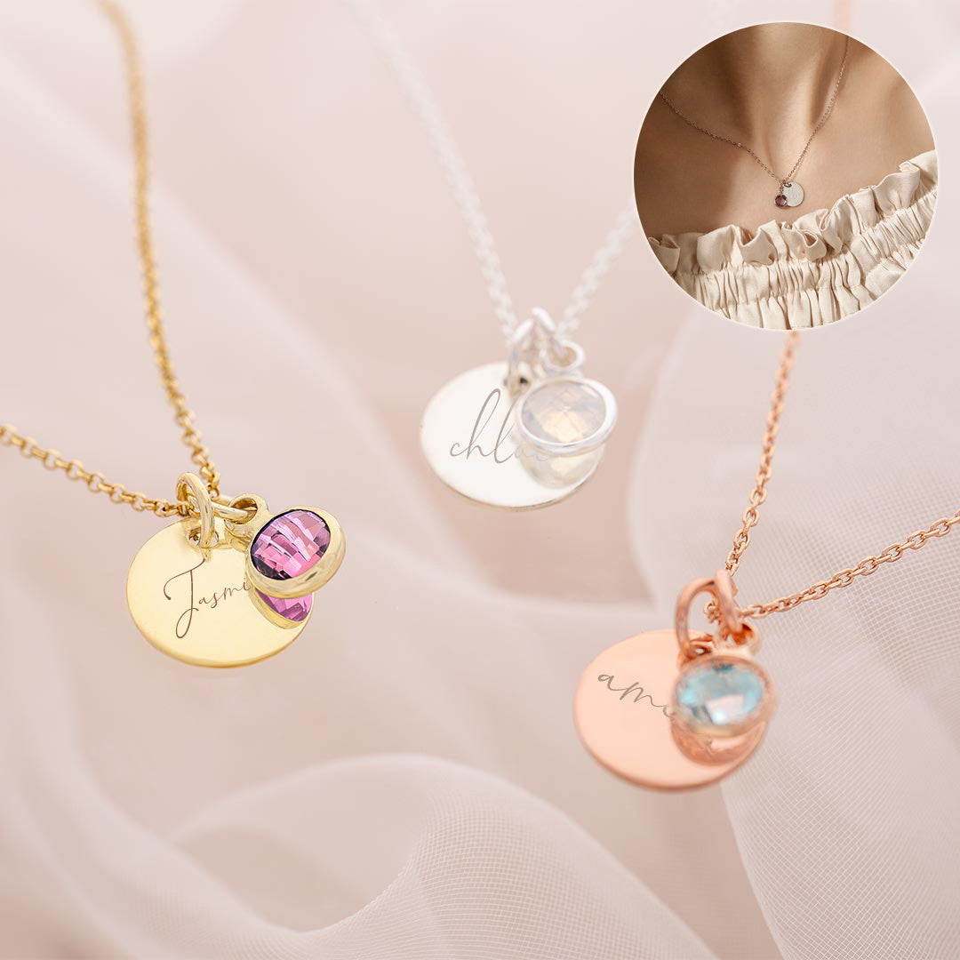 Cavé – Pendentifs personnalisés empilables & pierre de naissance - Gena Campbell