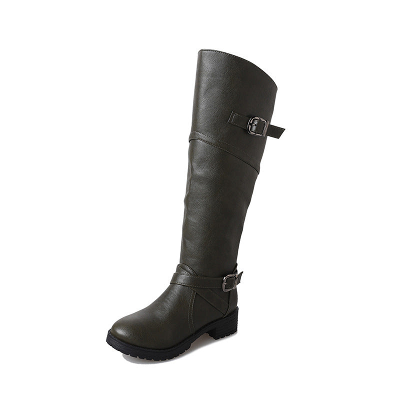 European fashion all-match boots.