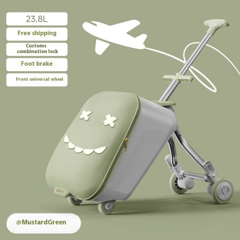 Bercy – Valise trolley enfant à roulettes 360° - Gena Campbell