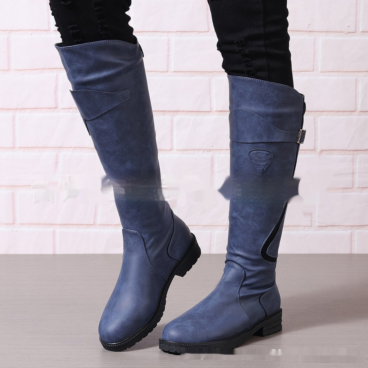 Raversière – Bottes plates en cuir & confort étendu - Gena Campbell