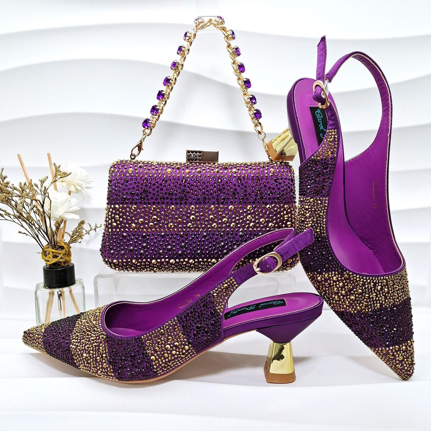 Palais Royal – Talon raffiné & sac bijou pour soirée affirmée - Gena Campbell