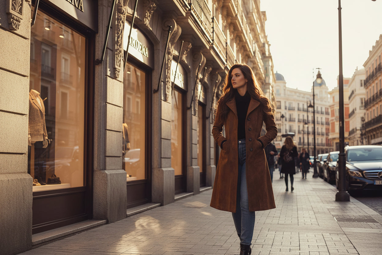 Madrid · Ligne 8— Trench Long Femme