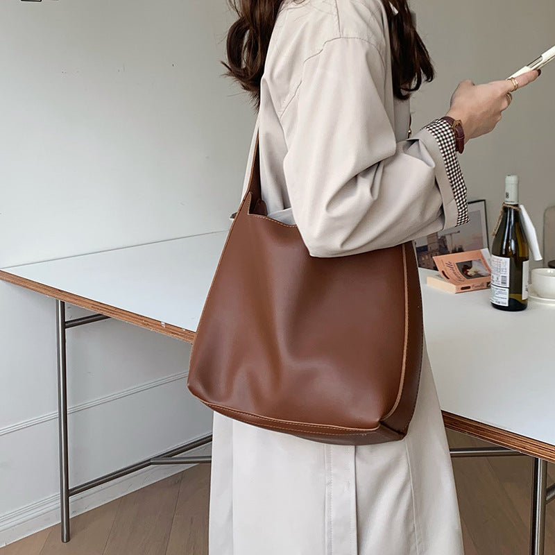 Bouchardon – Sac à bandoulière minimaliste en cuir PU - Gena Campbell