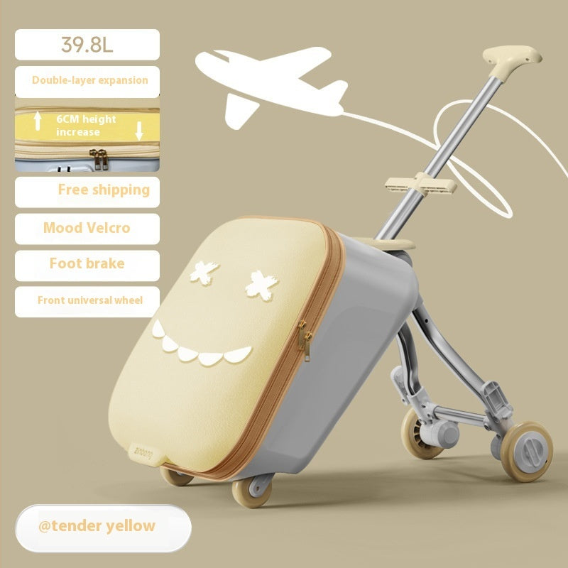 Bercy – Valise trolley enfant à roulettes 360° - Gena Campbell