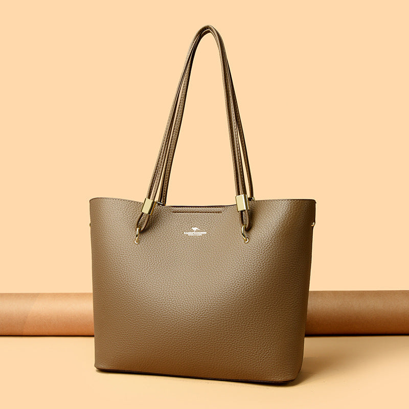 Women's Large Capacity Versatile Shopping Bag Crossbody Tote
