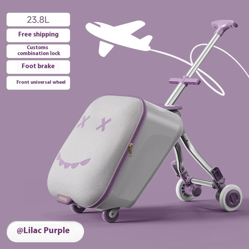 Bercy – Valise trolley enfant à roulettes 360° - Gena Campbell