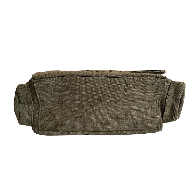 Retro canvas bag.