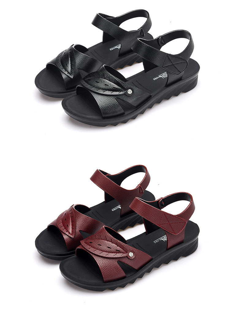 Dauphine – Sandales plates à enfiler - Gena Campbell