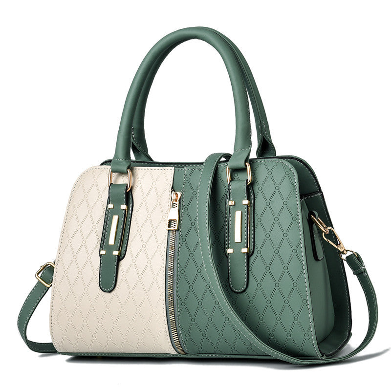 <img src="https://genacampbell.fr/images/fashion-color-matching-handbag.jpg" alt="Le Belleville · Sac à main modulable Fashion Color Matching™ · Création Gena Campbell · Blocs colorés audacieux & grande capacité caméléon · Double poignée + bandoulière ajustable · Coloris Noir, Orange, Rouge, Vert ou Jaune · Fermeture zippée · Dimensions env. 35×25×15 cm">

