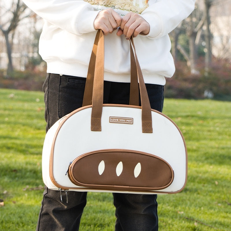 Folding Dog Diaper Bag Cat Space Capsule Large Capacity Breathable And Portable.