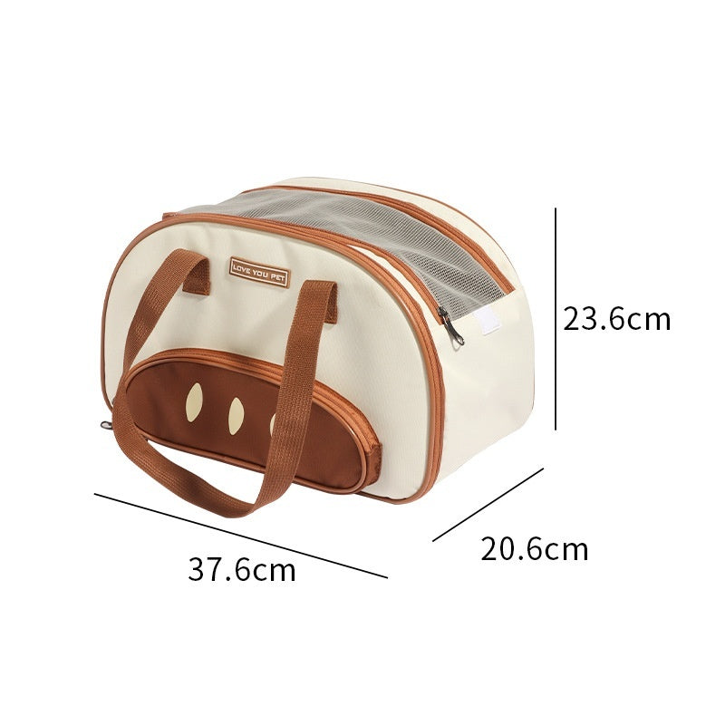 Folding Dog Diaper Bag Cat Space Capsule Large Capacity Breathable And Portable.
