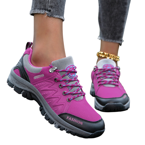 Rambuteau – Baskets en cuir & plateforme souple