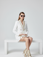 BYMANYC ® New York, UPPER EAST SIDE Jeweled Chain Blazer Dress BYMANYC ® New York
