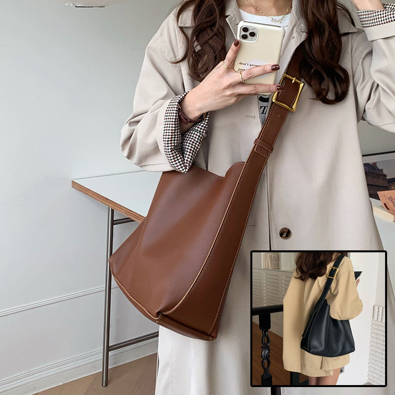 Bouchardon – Sac à bandoulière minimaliste en cuir PU - Gena Campbell