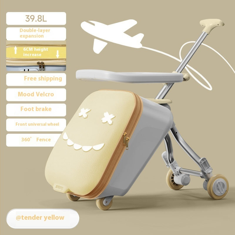 Bercy – Valise trolley enfant à roulettes 360° - Gena Campbell