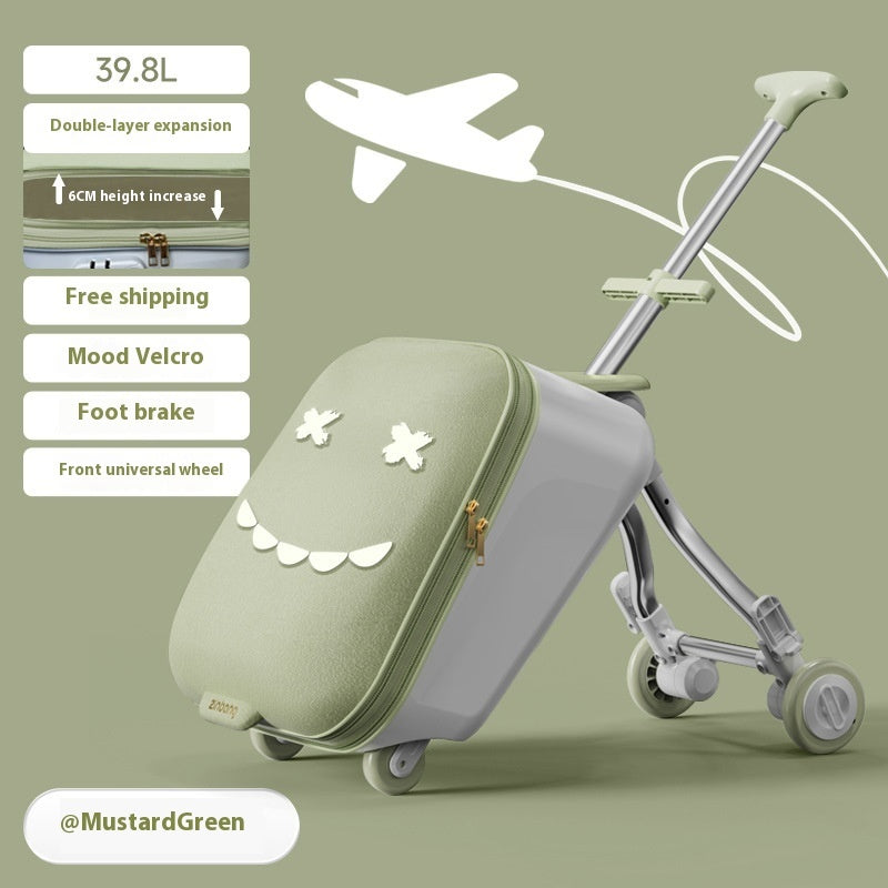 Bercy – Valise trolley enfant à roulettes 360° - Gena Campbell