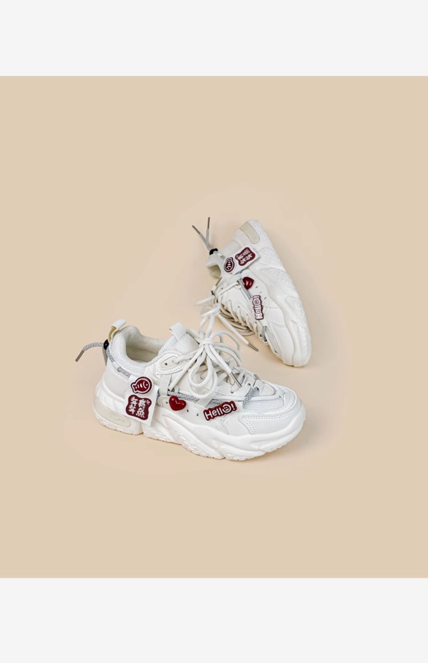 Bercy – Baskets basses blanches - Gena Campbell