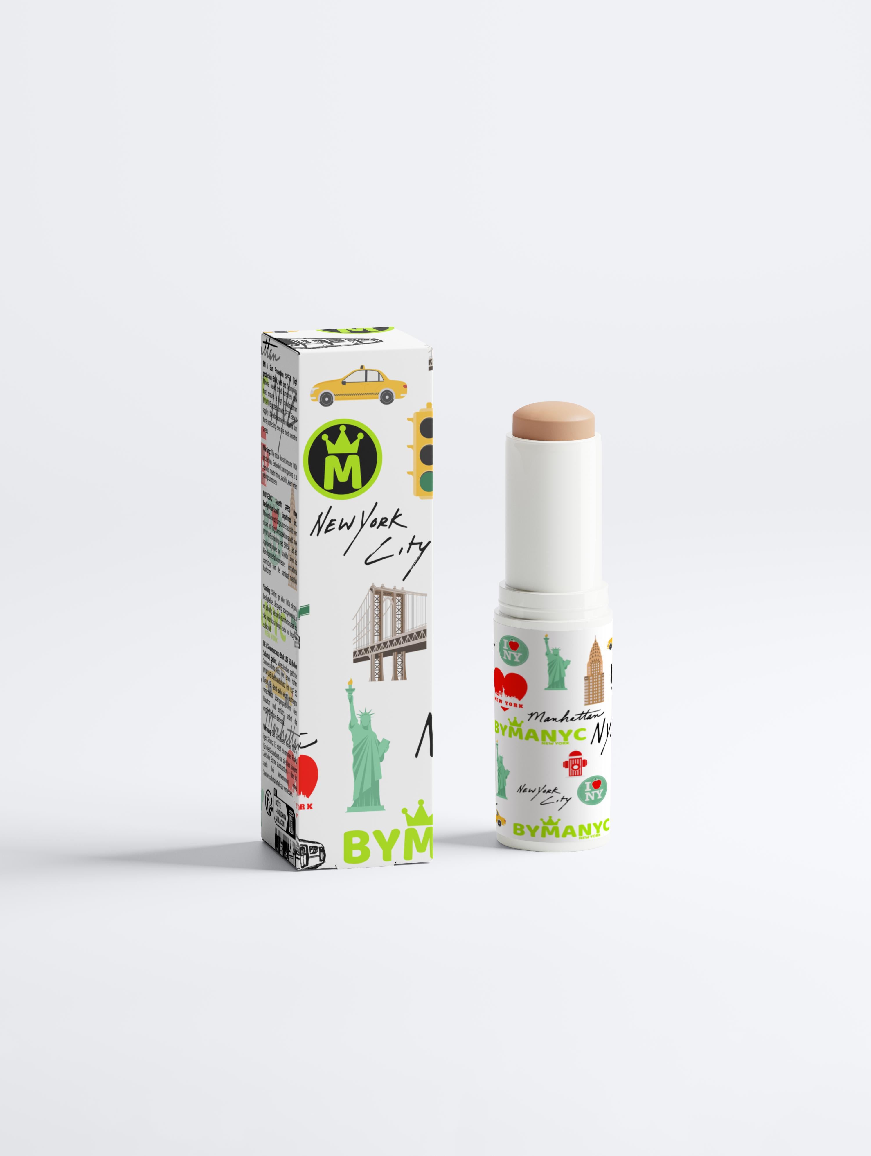 BYMANYC ® New York, Vegan SPF50 Tinted Sunscreen Stick – BYMANYC ® New York