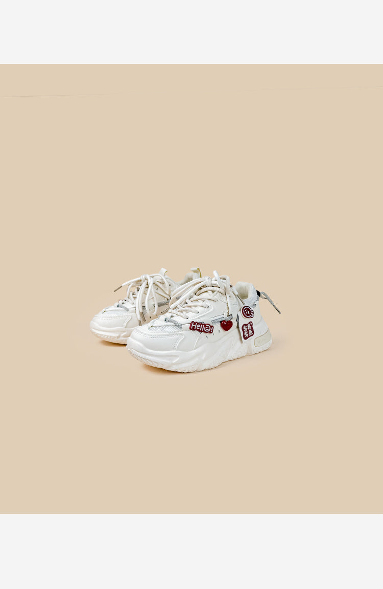 Bercy – Baskets basses blanches - Gena Campbell