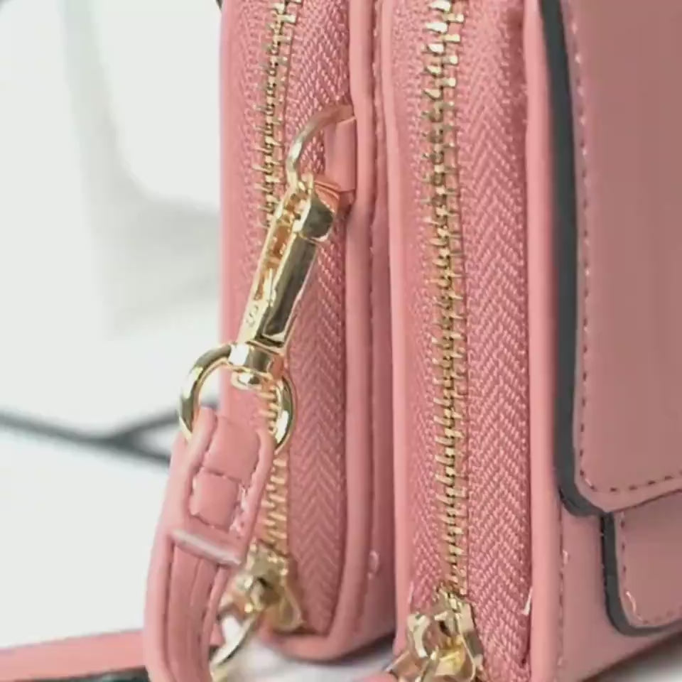 Mobile Phone Bag Women's Long Wallet Large Capacity Multifunctional Shoulder Crossbody Bags